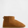 Bottes en daim vegan doublées de sherpa pour enfants Bottes en daim vegan doublées de sherpa pour enfants