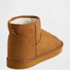Bottes en daim vegan doublées de sherpa pour enfants Bottes en daim vegan doublées de sherpa pour enfants