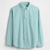 Chemise décontractée en popeline de coton biologique pour enfants Chemise décontractée en popeline de coton biologique pour enfants
