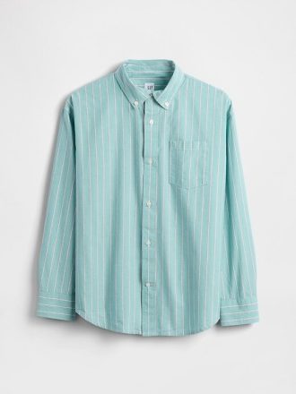 chemise dcontracte en popeline de coton biologique pour enfants 2 330x440 - Chemise d&eacute;contract&eacute;e en popeline de coton biologique pour enfants