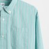 Chemise décontractée en popeline de coton biologique pour enfants Chemise décontractée en popeline de coton biologique pour enfants