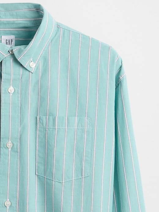 Chemise décontractée en popeline de coton biologique pour enfants Chemise décontractée en popeline de coton biologique pour enfants