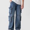 Jean baggy double cargo pour enfants Jean baggy double cargo pour enfants