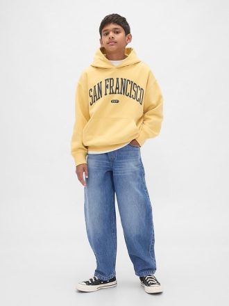 Jean baggy facile à porter pour enfants Jean baggy facile à porter pour enfants