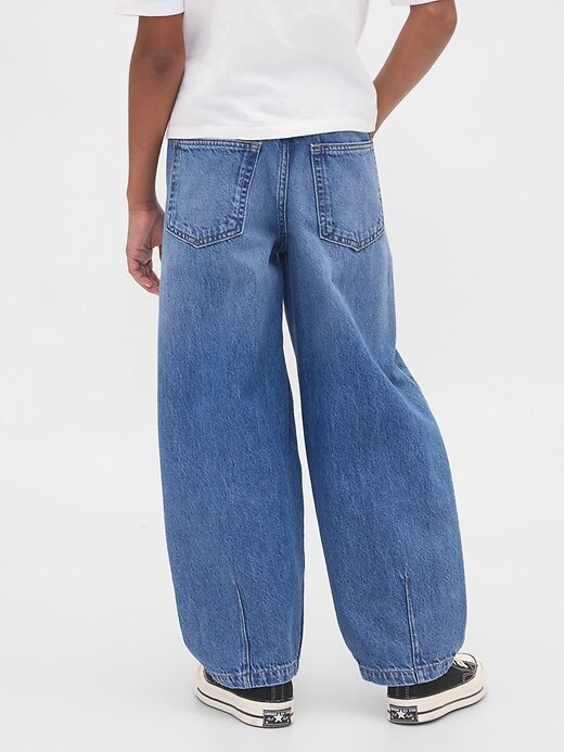 Jean baggy facile à porter pour enfants Jean baggy facile à porter pour enfants