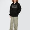 Sweat à capuche zippé vintage avec logo doux pour enfants Sweat à capuche zippé vintage avec logo doux pour enfants