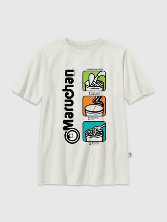 T-shirt graphique Pop Art Maruchan pour enfants T-shirt graphique Pop Art Maruchan pour enfants