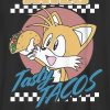 T-shirt graphique Sonic The Hedgehog Tails Tacos pour enfants