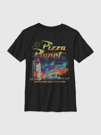 T-shirt graphique Toy Story Pizza Planet pour enfants T-shirt graphique Toy Story Pizza Planet pour enfants