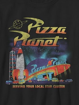 T-shirt graphique Toy Story Pizza Planet pour enfants T-shirt graphique Toy Story Pizza Planet pour enfants