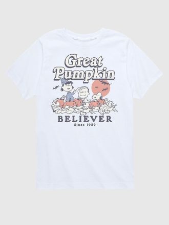 T-shirt à manches courtes Peanuts Pumpkin Pals pour enfants T-shirt à manches courtes Peanuts Pumpkin Pals pour enfants